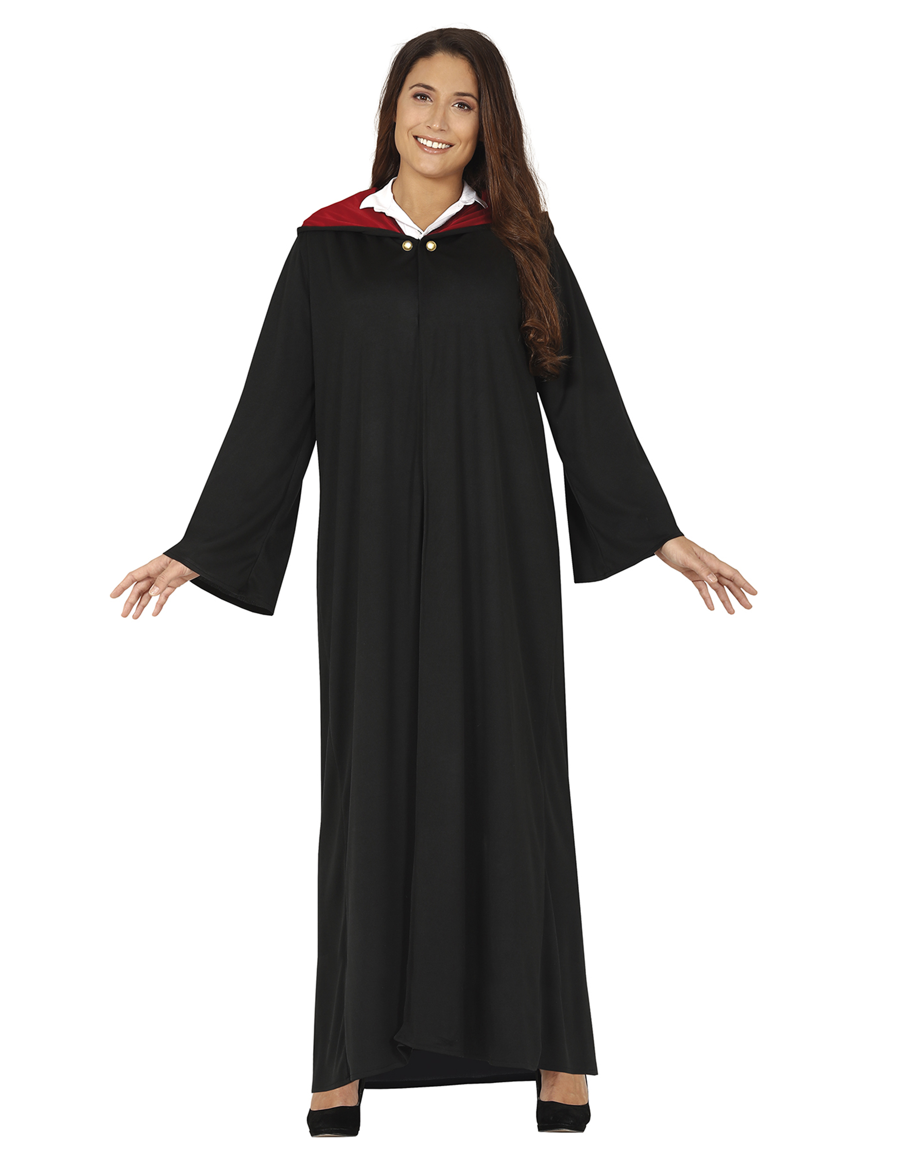 Finsterer Hexenschüler Halloween-Kostüm für Erwachsene schwarz-rot Finsterer Hexenschüler Halloween-Kostüm für Erwachsene schwarz-rot von FIESTAS GUIRCA, S.L.