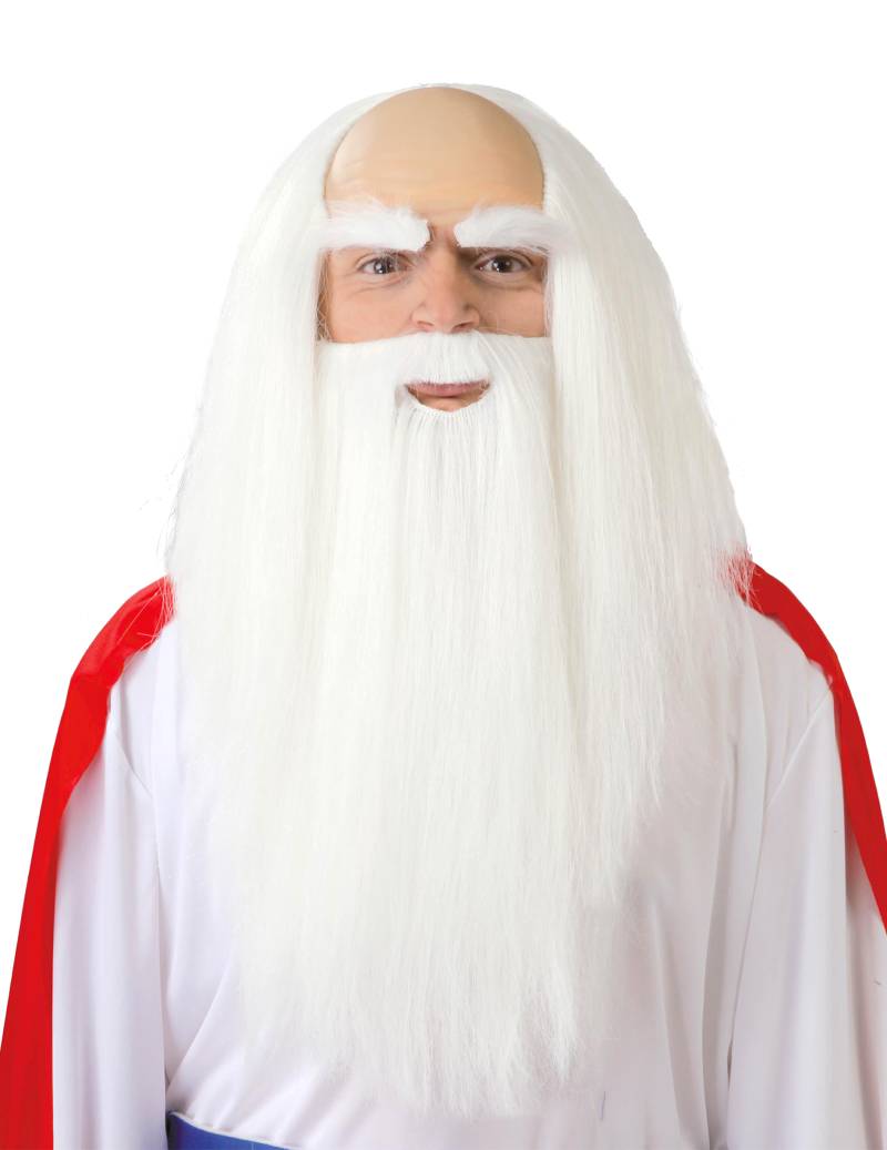 Gallier Druiden Perücke und Bart für Erwachsene Gallier Druiden Perücke und Bart für Erwachsene von FIESTAS GUIRCA, S.L.