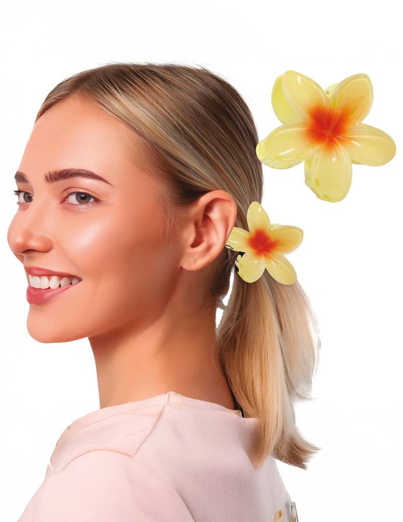 Haarspange Hawaii-Blume für Erwachsene Haarspange Hawaii-Blume für Erwachsene von FIESTAS GUIRCA, S.L.
