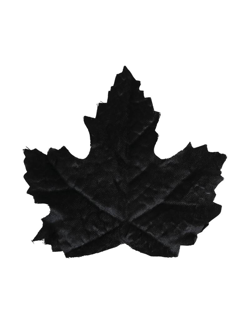 Halloween Deko Blätter schwarz 24 Stück 9-10cm von FIESTAS GUIRCA, S.L.