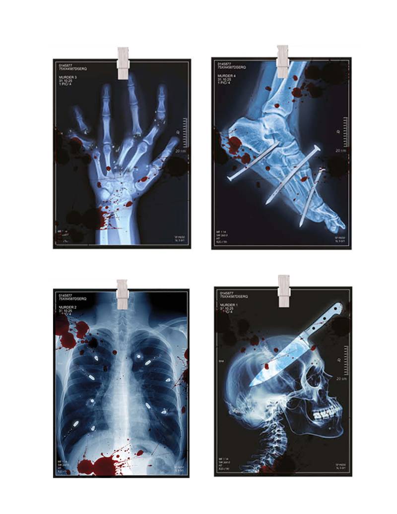 Halloween Röntgenbild Girlande 3m Papier Halloween Röntgenbild Girlande 3m Papier von FIESTAS GUIRCA, S.L.