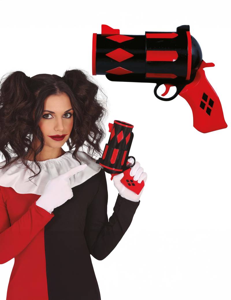 Harley Quinn 20 cm Pistole Accessoire rot und schwarz Harley Quinn 20 cm Pistole Accessoire rot und schwarz von FIESTAS GUIRCA, S.L.