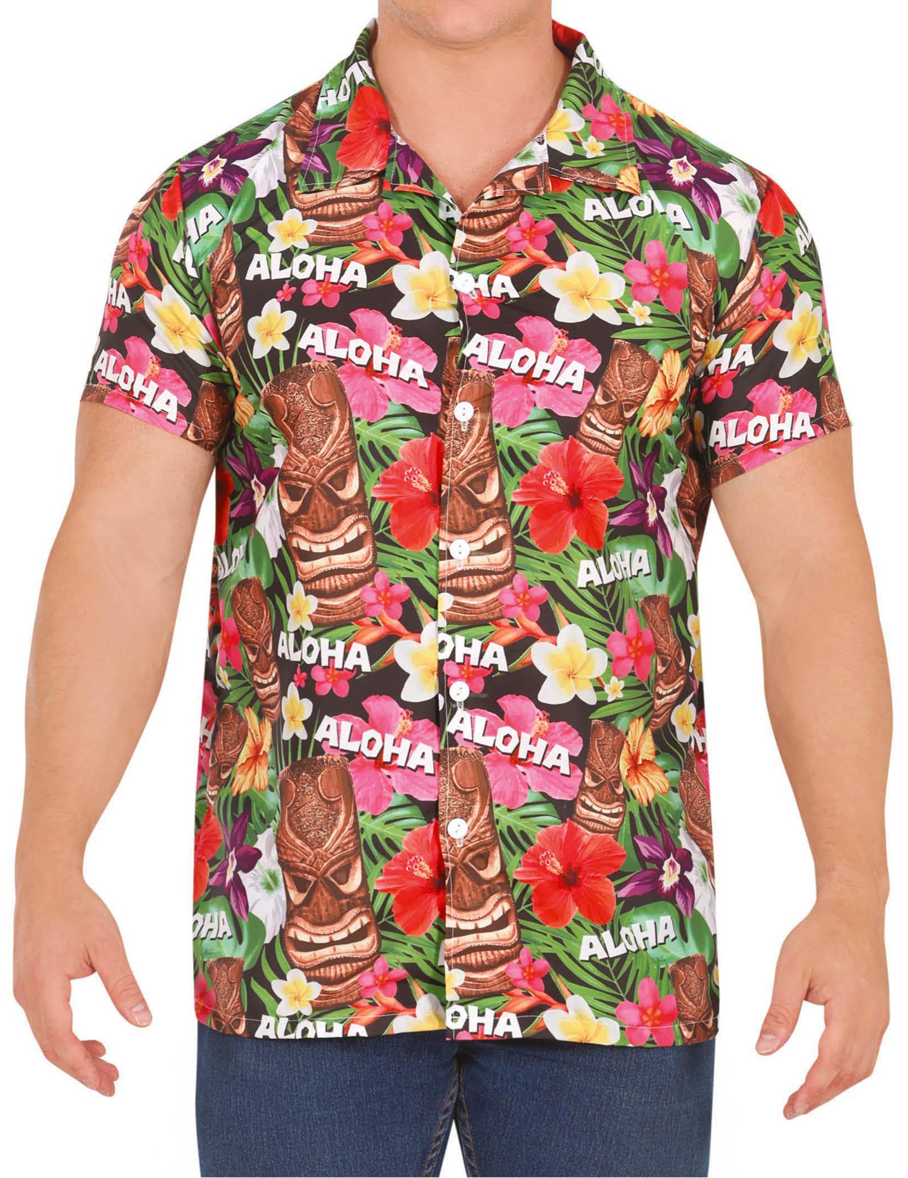 Hawaii Hemd Aloha Herren bunt von FIESTAS GUIRCA, S.L.