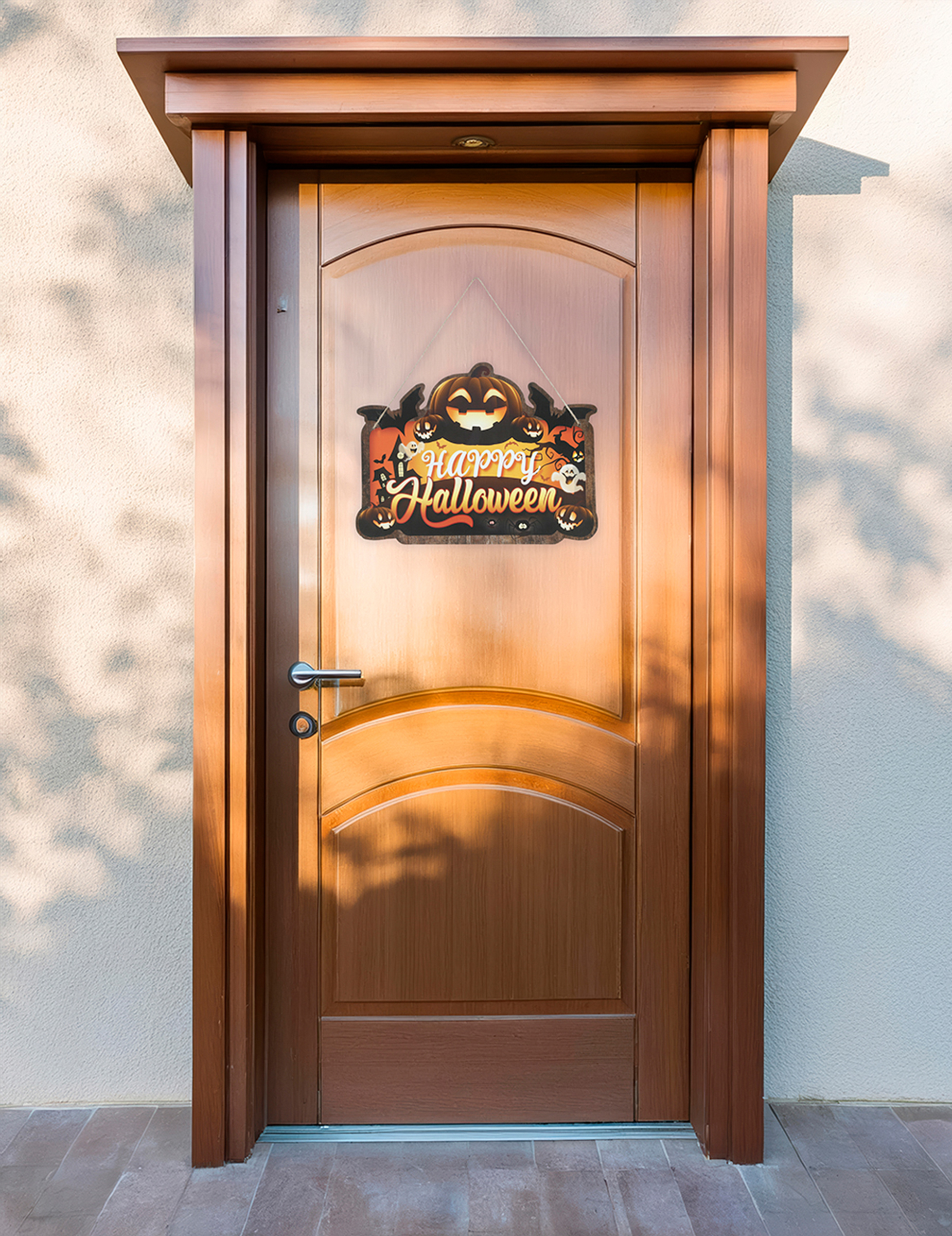 Holzschild Happy Halloween Kürbis 32 x 24 cm Holzschild Happy Halloween Kürbis 32 x 24 cm von FIESTAS GUIRCA, S.L.