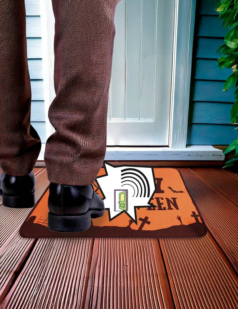 Klangmatte Halloween 34 x 25cm Überraschungseffekt für den Eingang Klangmatte Halloween 34 x 25cm Überraschungseffekt für den Eingang von FIESTAS GUIRCA, S.L.