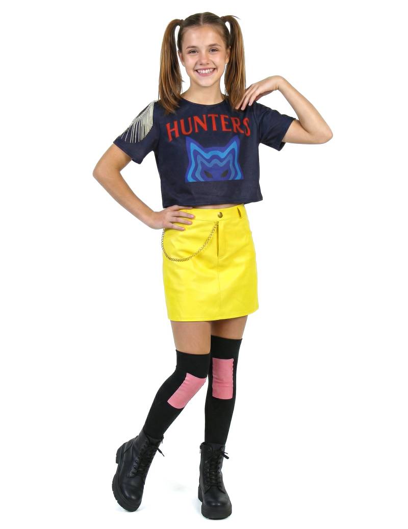 Kpop Kostüm für Jugendliche Miss Kpop gelb-blau von FIESTAS GUIRCA, S.L.