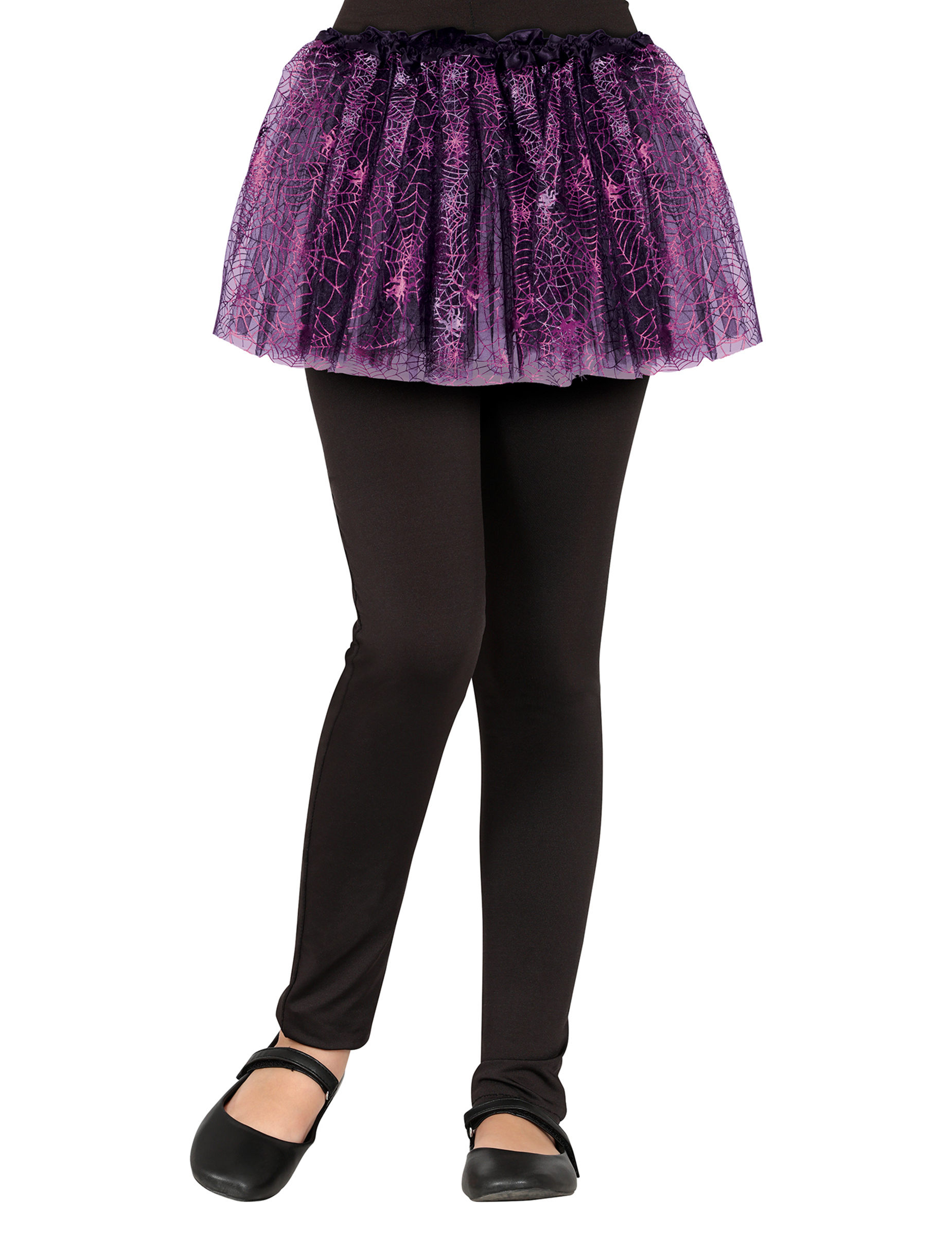 Mädchen Spinnennetz Tüllrock lila schwarz 30cm Mädchen Spinnennetz Tüllrock lila schwarz 30cm von FIESTAS GUIRCA, S.L.