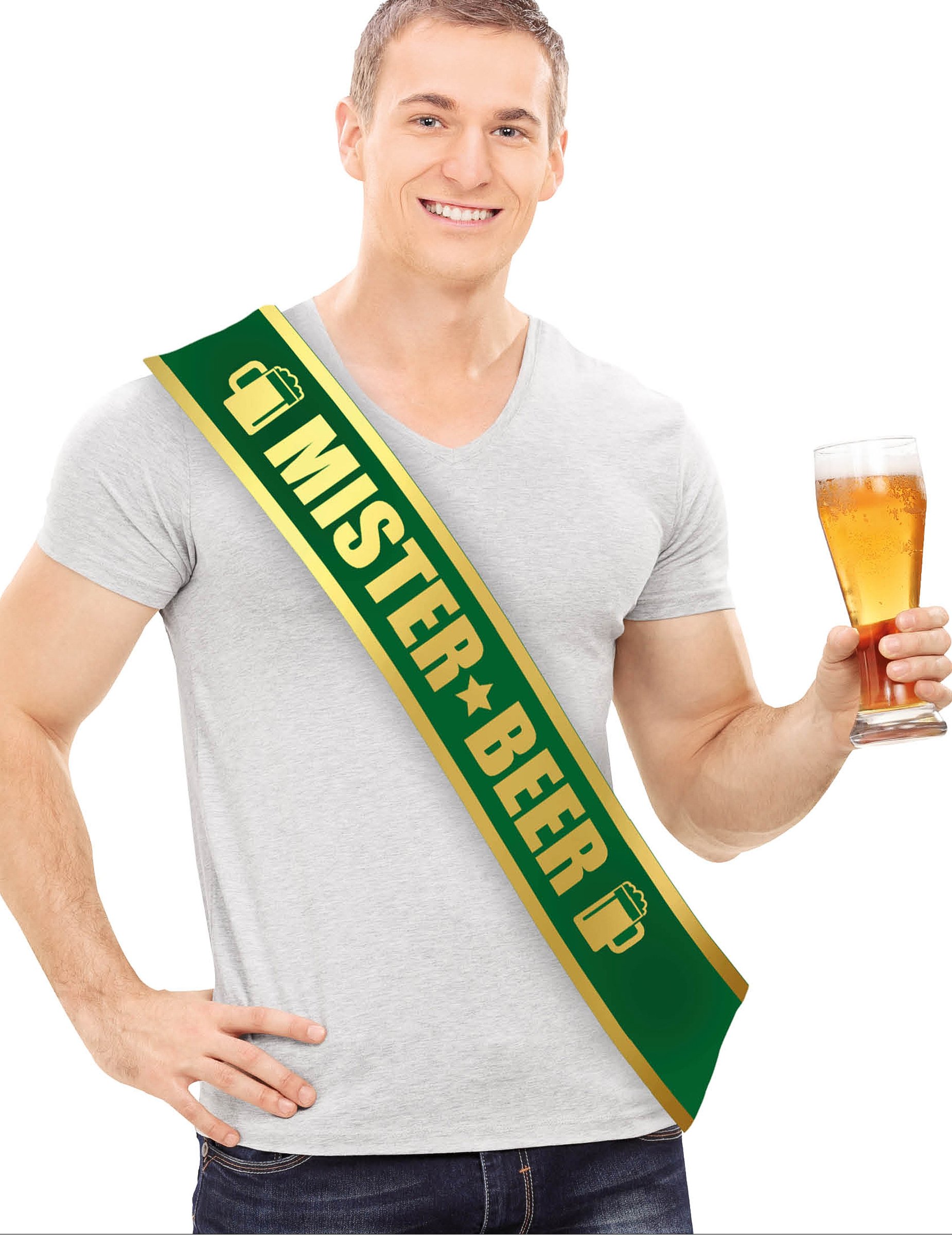 Mister Beer Schärpe Mister Beer Schärpe von FIESTAS GUIRCA, S.L.