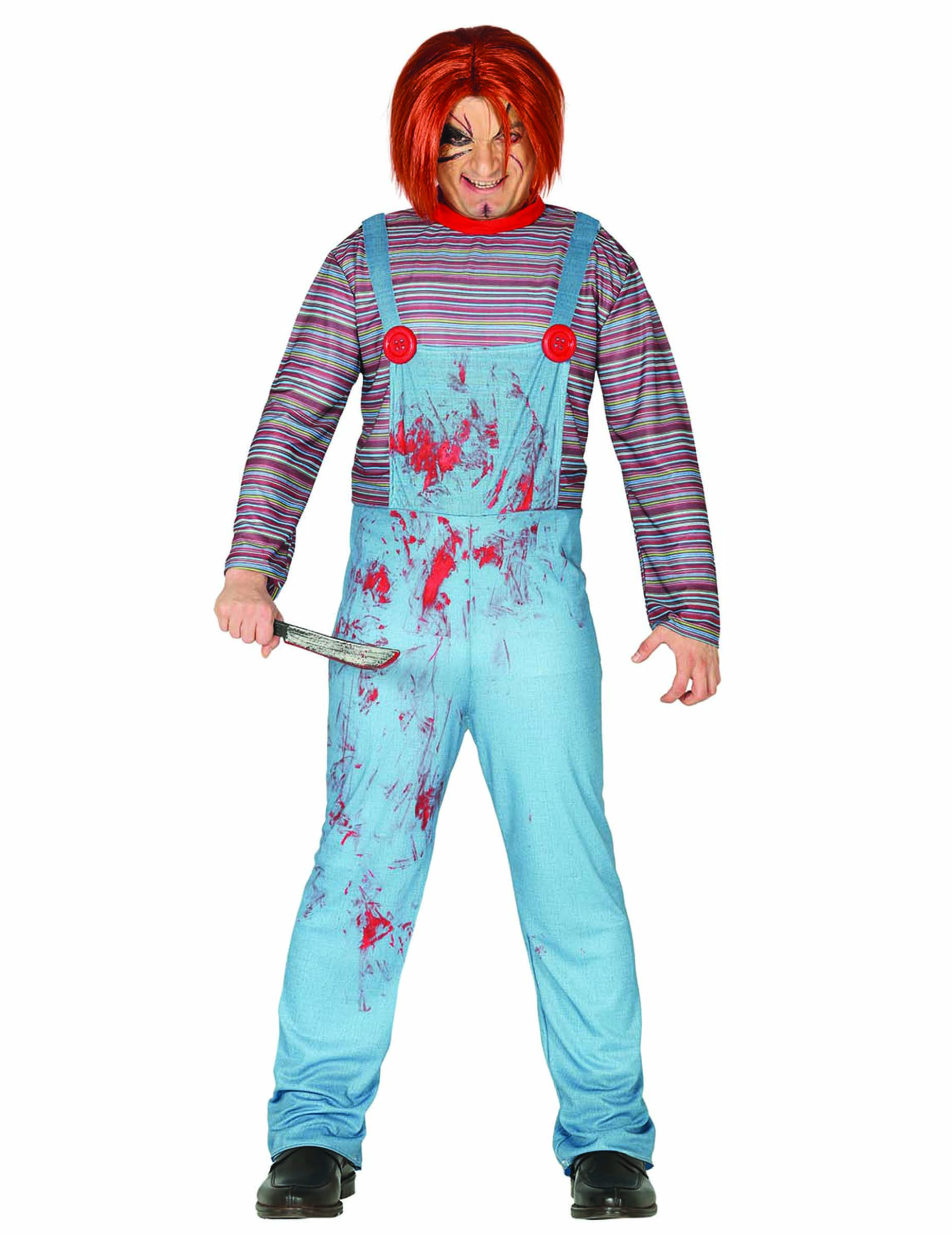 Mörderpuppe-Kostüm für Teenager Mörderpuppe-Kostüm für Teenager von FIESTAS GUIRCA, S.L.