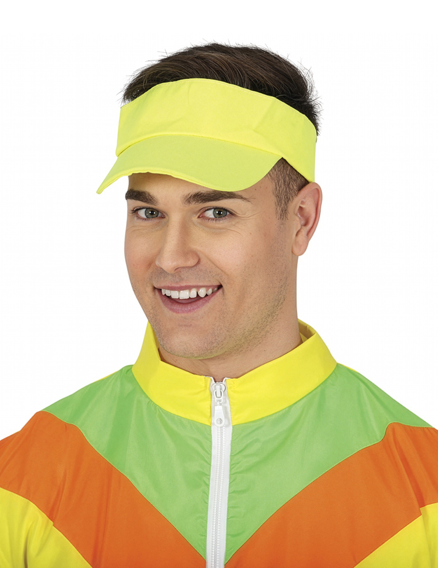 Neon-gelbes Visier für Erwachsene von FIESTAS GUIRCA, S.L.