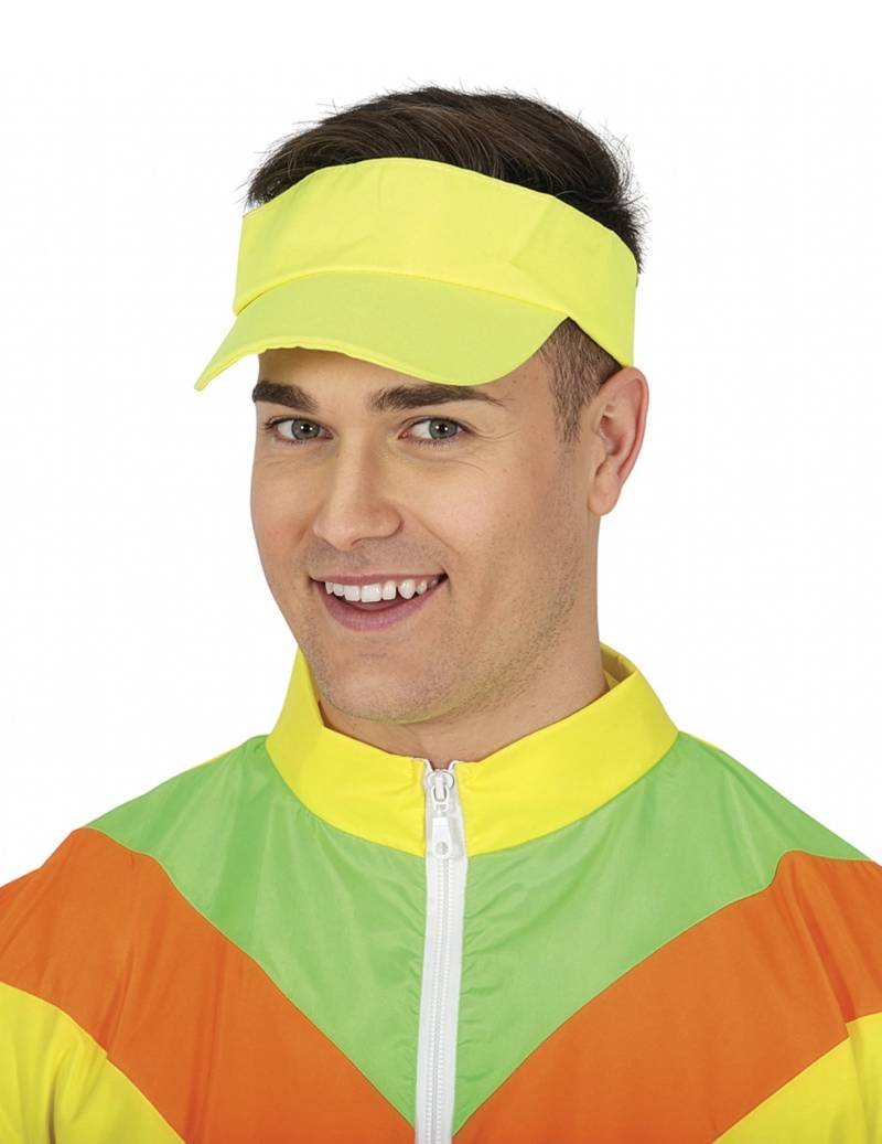 Neon-gelbes Visier für Erwachsene von FIESTAS GUIRCA, S.L.