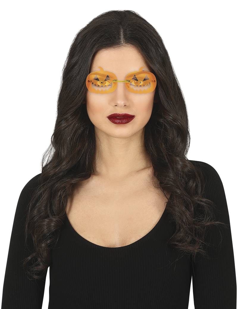 Orange Kürbis Partybrille für Erwachsene Halloween Orange Kürbis Partybrille für Erwachsene Halloween von FIESTAS GUIRCA, S.L.
