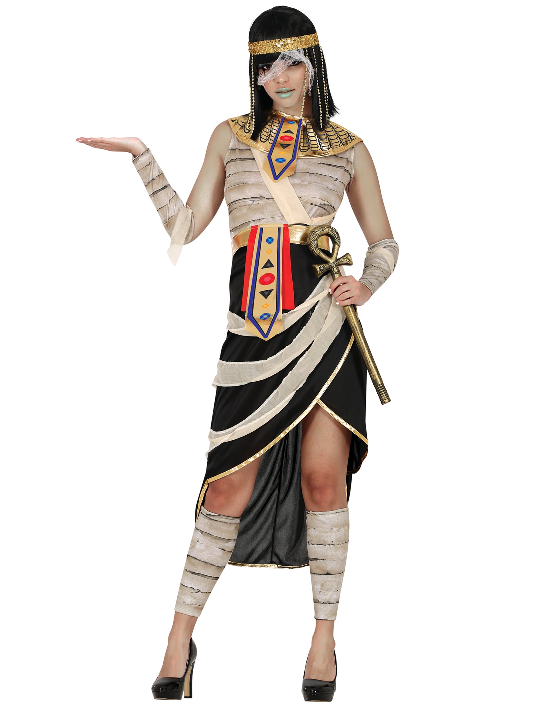 Pyramiden Mumien Kostüm für Damen von FIESTAS GUIRCA, S.L.