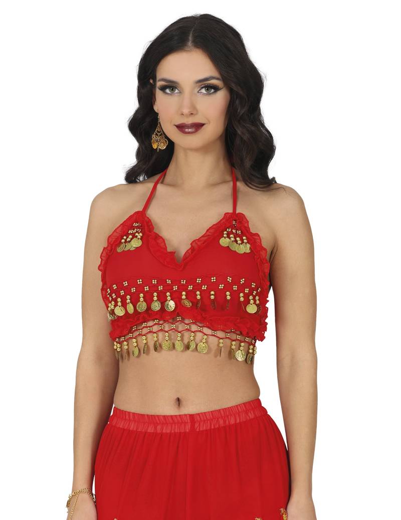 Rotes Bauchtanz-Top von FIESTAS GUIRCA, S.L.