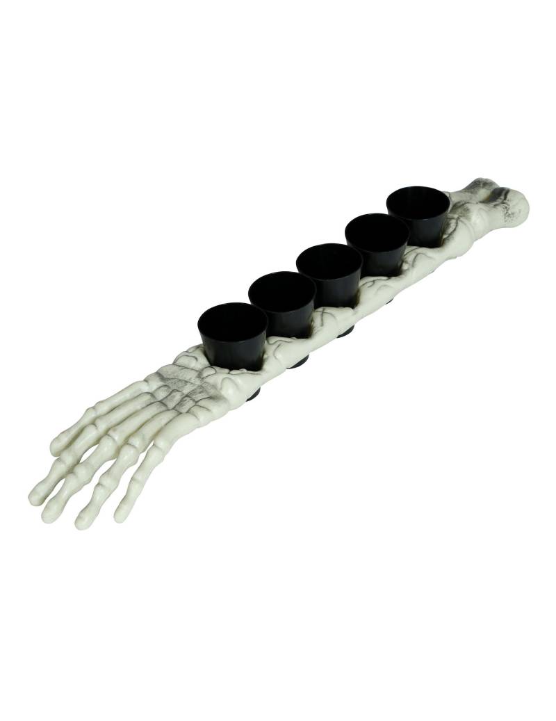 Schnapsgläser Halter Skellet 50 cm Halloween von FIESTAS GUIRCA, S.L.
