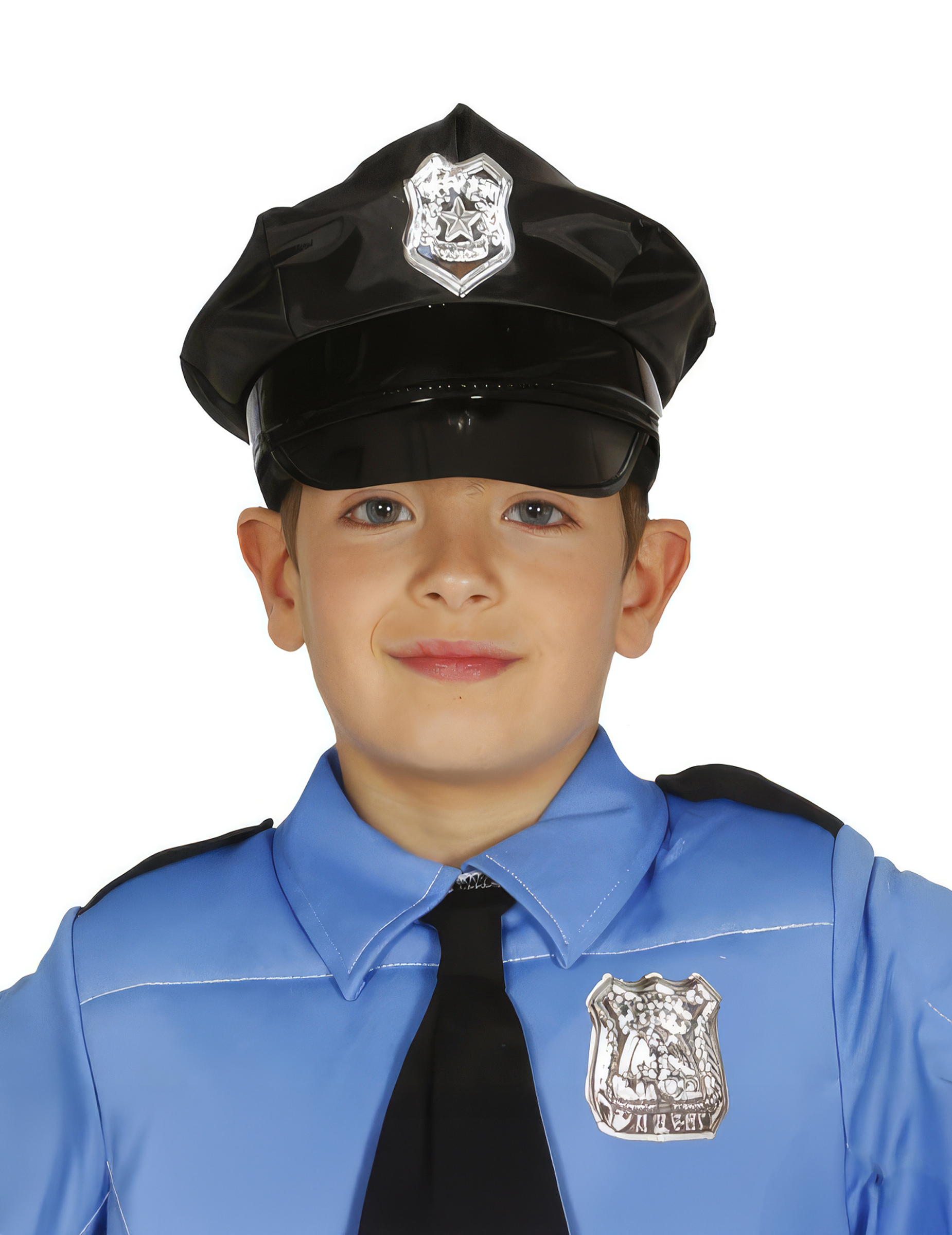 Schwarze Polizeimütze für Kinder Schwarze Polizeimütze für Kinder von FIESTAS GUIRCA, S.L.