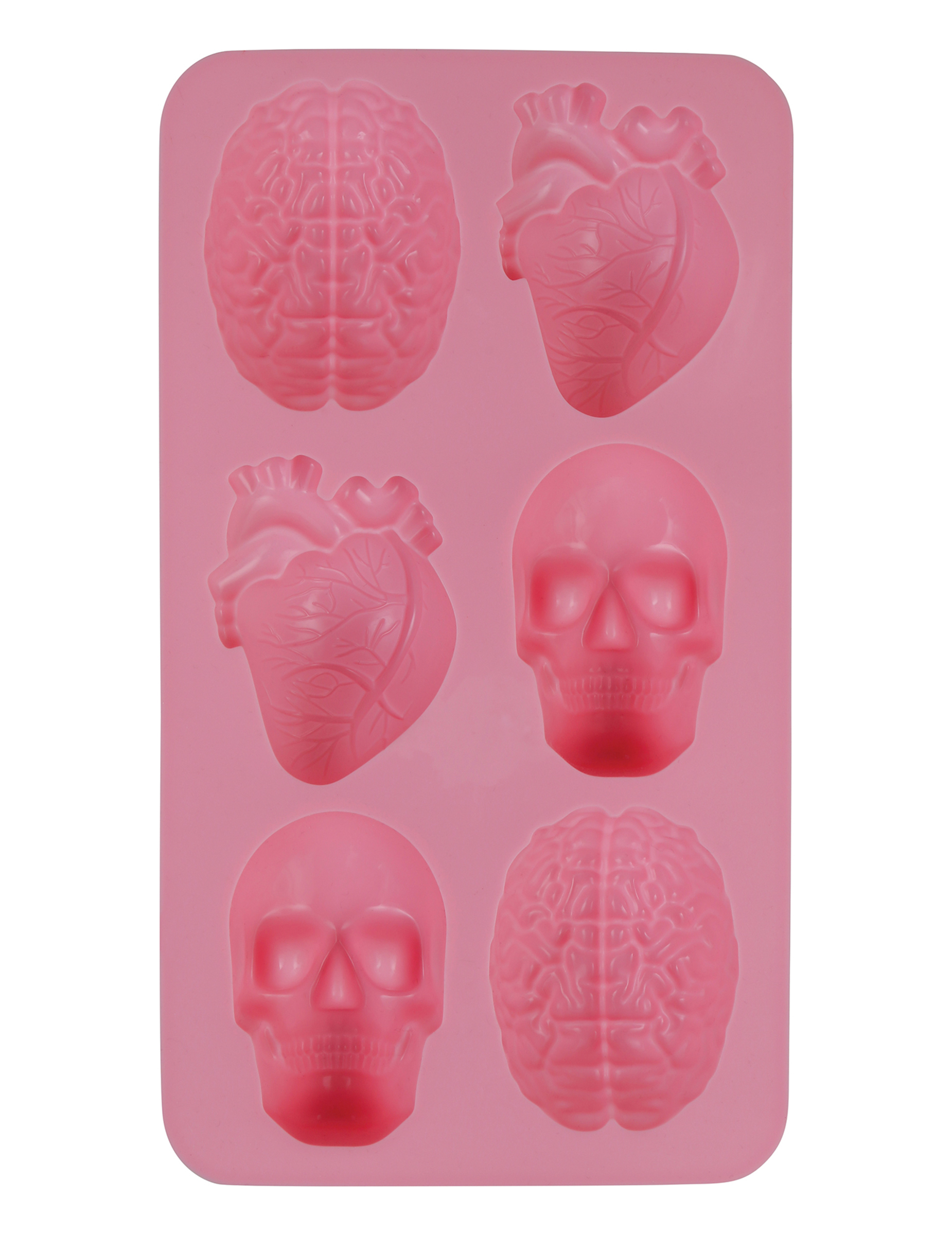 Silikon Form Halloween 6 Motive Herz Gehirn Totenkopf Silikon Form Halloween 6 Motive Herz Gehirn Totenkopf von FIESTAS GUIRCA, S.L.
