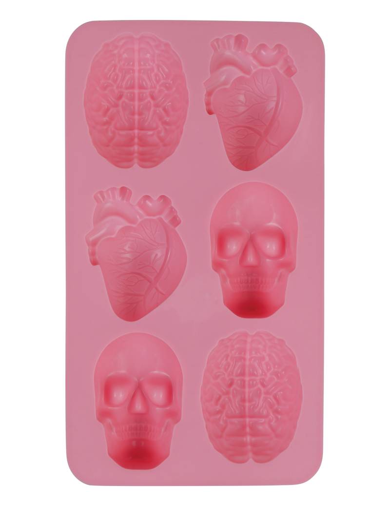 Silikon Form Halloween 6 Motive Herz Gehirn Totenkopf Silikon Form Halloween 6 Motive Herz Gehirn Totenkopf von FIESTAS GUIRCA, S.L.