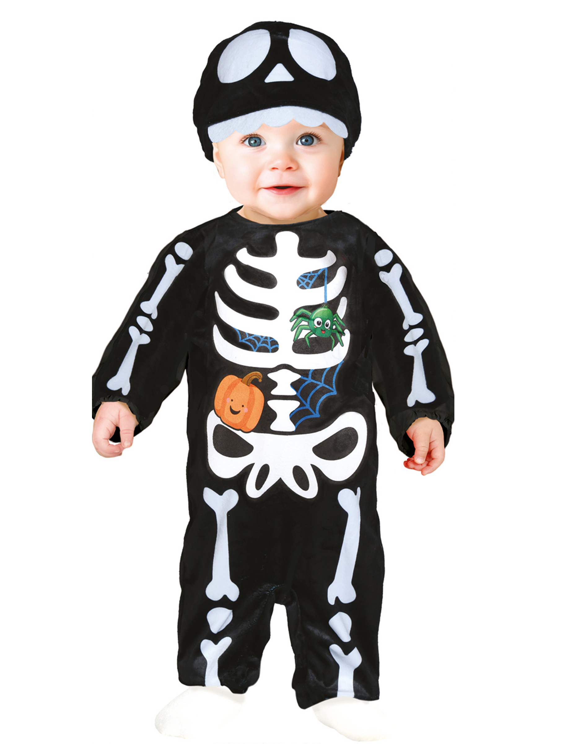 Skelett Kostüm für Babys Strampler Skelett Kostüm für Babys Strampler von FIESTAS GUIRCA, S.L.