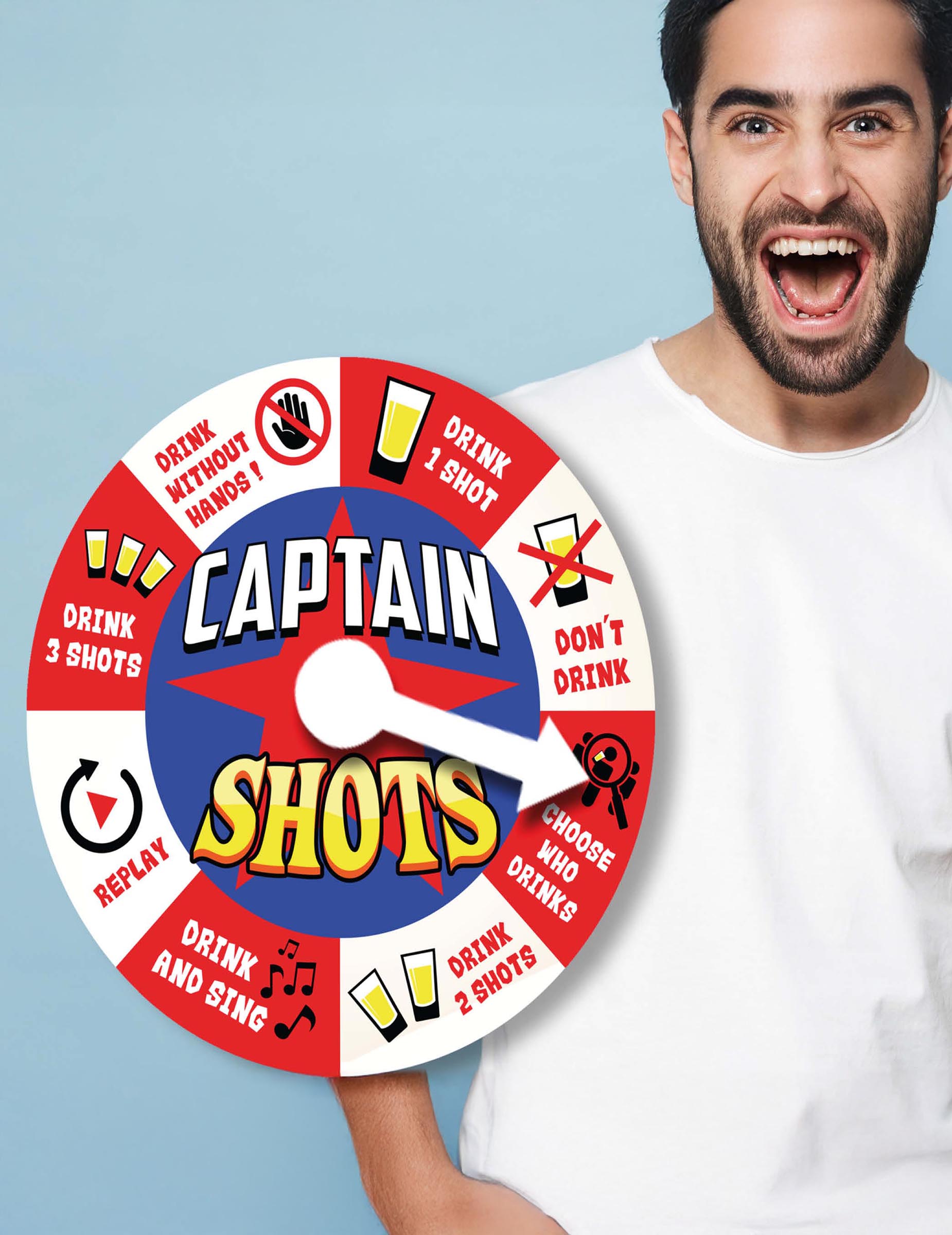 Trinkspiel Roulette Partyspiel für Erwachsene von FIESTAS GUIRCA, S.L.