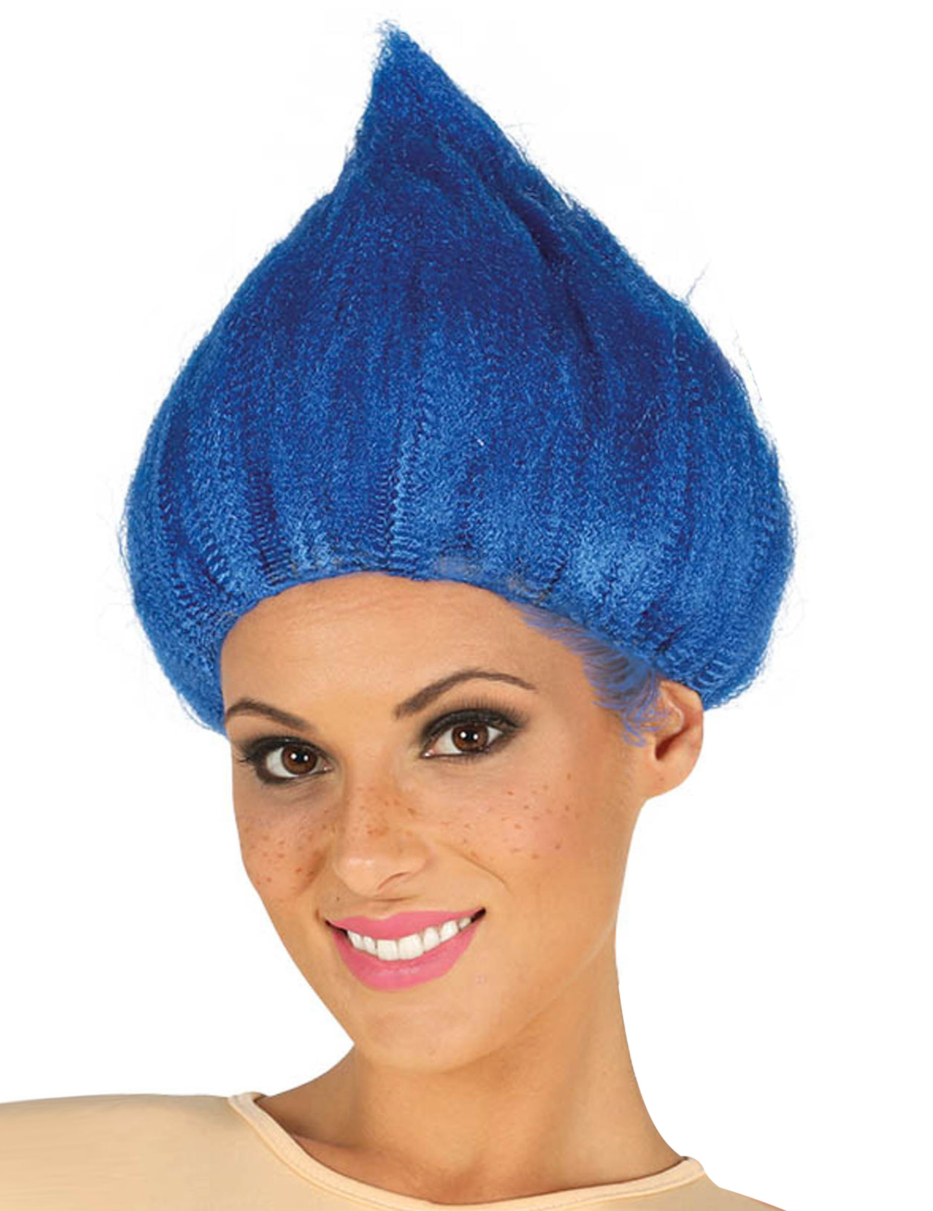 Troll-Perücke für Erwachsene blau Troll-Perücke für Erwachsene blau von FIESTAS GUIRCA, S.L.
