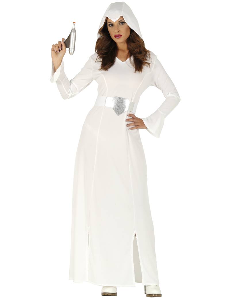 Weltall-Prinzessin Kostüm für Damen Faschingskostüm weiss-silber Weltall-Prinzessin Kostüm für Damen Faschingskostüm weiss-silber von FIESTAS GUIRCA, S.L.