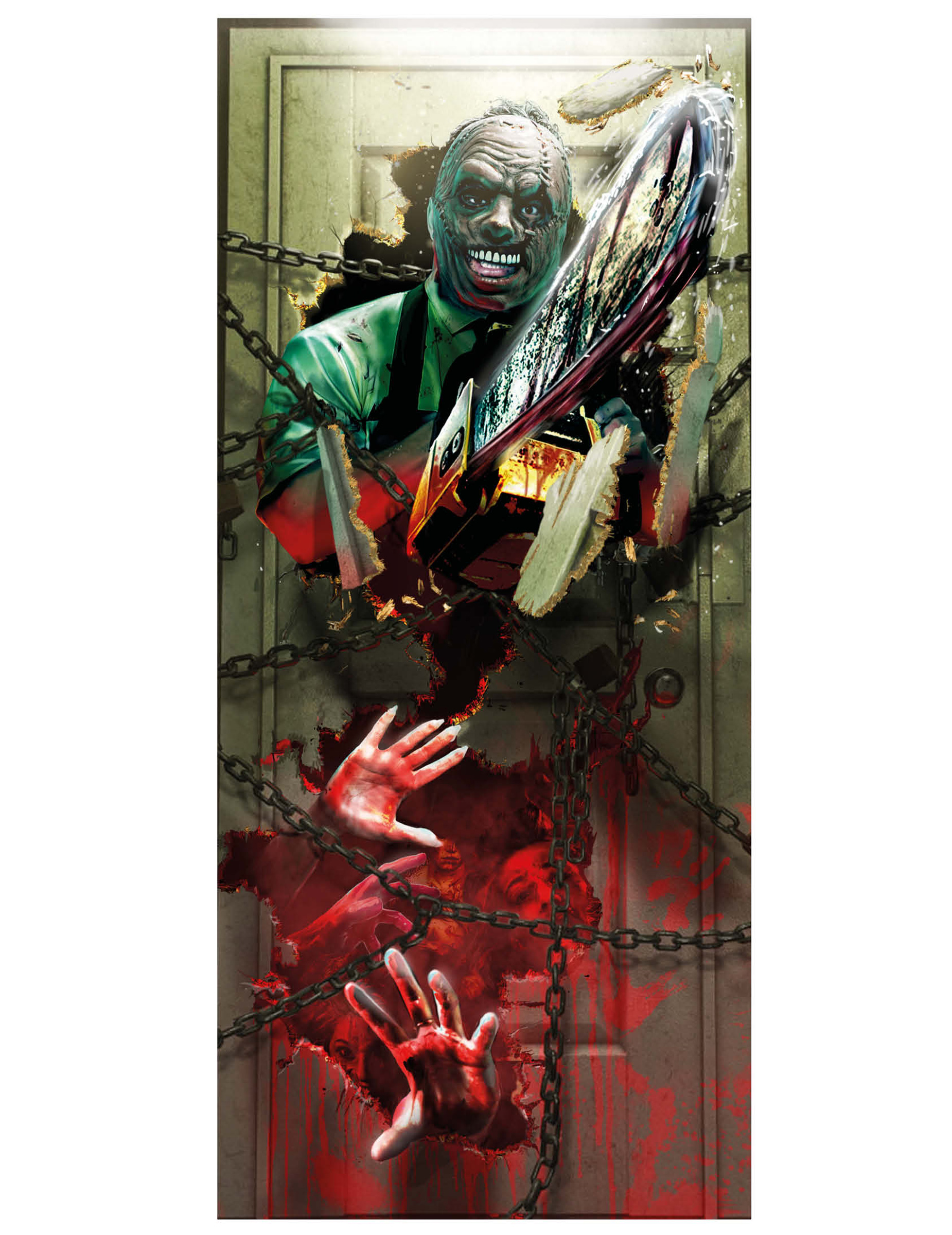 Zombie Doorbreaker Türdeko 80 x 180 cm Halloween Zombie Doorbreaker Türdeko 80 x 180 cm Halloween von FIESTAS GUIRCA, S.L.