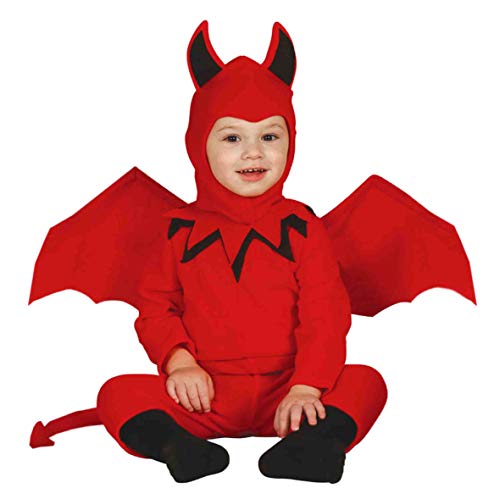 Baby Teufel Kostüm Gr. 86-98, Größe:92 von Fiestas GUiRCA