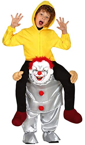 FIESTAS GUIRCA, S.L. Teuflischer Clown Huckepack Kostüm für Kinder FIESTAS GUIRCA, S.L. Teuflischer Clown Huckepack Kostüm für Kinder von FIESTAS GUIRCA