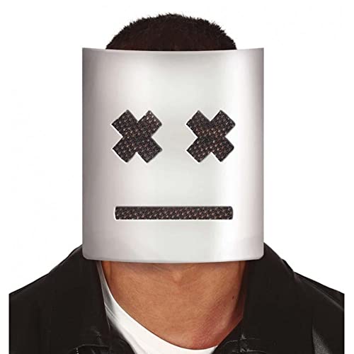 FIESTAS GUIRCA Weiße Maschera mit PVC-Kreuzen, (423119) von FIESTAS GUIRCA