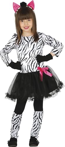 FIESTAS GUIRCA 83229 Animal Kostüm Zebra, Mädchen, weiß/schwarz, 5-6 anni FIESTAS GUIRCA 83229 Animal Kostüm Zebra, Mädchen, weiß/schwarz, 5-6 anni von FIESTAS GUIRCA