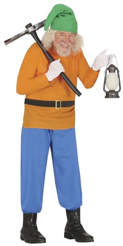 FIESTAS GUIRCA 84824.0 Halloween Kostüm für Erwachsene Zwerg, Herren, Einfarbig, orange, Talla 48-50 FIESTAS GUIRCA 84824.0 Halloween Kostüm für Erwachsene Zwerg, Herren, Einfarbig, orange, Talla 48-50 von FIESTAS GUIRCA