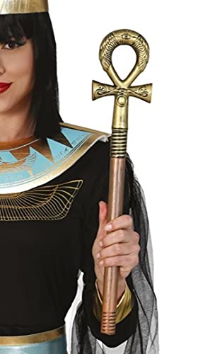 FIESTAS GUIRCA Ägyptisches Ankh-Zepter Antike-Accessoire Gold-bronzefarben von FIESTAS GUIRCA