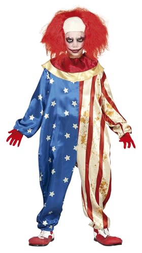 FIESTAS GUIRCA Amerikanischer Clown Kostüm für Kinder 10-12 Jahren von FIESTAS GUIRCA