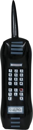 FIESTAS GUIRCA | Aufblasbares Handy Schwarz (60 cm) - Lustiges Zubehör für Weltkulturpartys und Feiern - Ideal für Karneval und Halloween - Schwarz von FIESTAS GUIRCA
