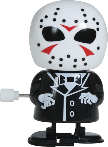 FIESTAS GUIRCA | Aufzieh-Spielzeug (6 cm) - Halloween Dekoration für Partys und Feiern - Ideal für Halloween Geschenke - Festliche Spielzeuge - Weiß, Schwarz, Orange von FIESTAS GUIRCA