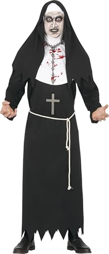 FIESTAS GUIRCA Besessener Zombie Mönch Herren Kostüm Größe M 48 – 50 Für Karneval/Fasching, Halloween, Themen Partys von Fiestas Guirca
