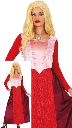 FIESTAS GUIRCA Bezaubernde Schwester Hexe Halloween Kostüm Damen – Rotes Hexen Kleid Halloween Kostüm Dame L 40-42 FIESTAS GUIRCA Bezaubernde Schwester Hexe Halloween Kostüm Damen – Rotes Hexen Kleid Halloween Kostüm Dame L 40-42 von FIESTAS GUIRCA