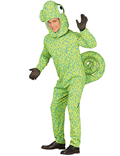 FIESTAS GUIRCA Chameleon Kostüm für Erwachsene - Grün von FIESTAS GUIRCA