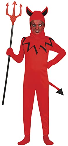 FIESTAS GUIRCA Feuer Teufel Kostüm – Roter Dämon – Halloween Kinder Kostüm für Jungen von 10-12 Jahren FIESTAS GUIRCA Feuer Teufel Kostüm – Roter Dämon – Halloween Kinder Kostüm für Jungen von 10-12 Jahren von FIESTAS GUIRCA
