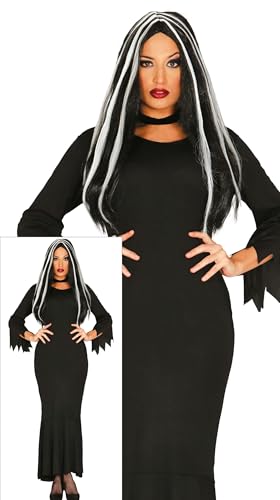 FIESTAS GUIRCA Finstere Familien Mutter Halloween Kostüm Damen – Elegantes Langes Schwarzes Kleid – Gothic Halloween Kostüm Dame M 36-38 FIESTAS GUIRCA Finstere Familien Mutter Halloween Kostüm Damen – Elegantes Langes Schwarzes Kleid – Gothic Halloween Kostüm Dame M 36-38 von FIESTAS GUIRCA