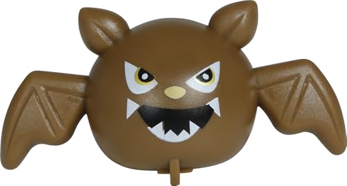 FIESTAS GUIRCA | Fledermäuse mit Rädern (7 cm) - Spielzeug für Halloween und Dekoration von Halloween-Partys - Stressball mit Schreckeffekt - Grau und Braun von FIESTAS GUIRCA