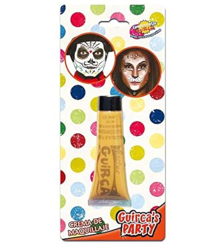 FIESTAS GUIRCA GUI15440 - Blister Pack: Make-Up Tube, 20 cc, gelb von FIESTAS GUIRCA