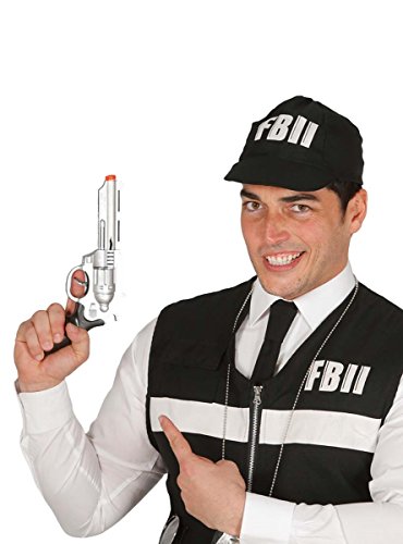 FIESTAS GUIRCA GUI18520 - Gangster-Pistole, 28 cm von FIESTAS GUIRCA