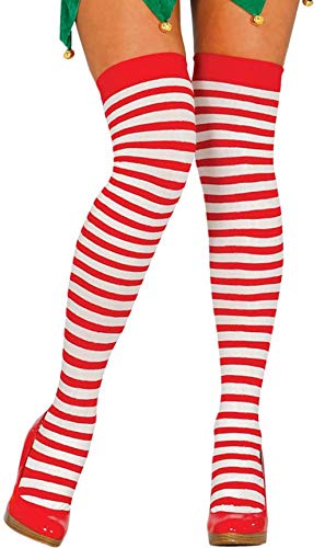 Guirca Fiestas GUI18563 - rot-gestreifte Strumpfhosen Guirca Fiestas GUI18563 - rot-gestreifte Strumpfhosen von Guirca