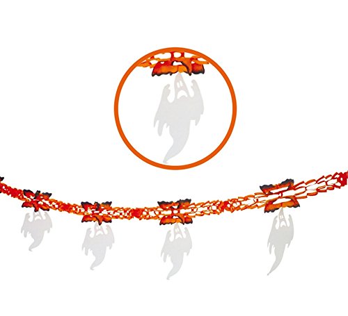 FIESTAS GUIRCA GUI19439 - Halloween-Girlande Fantasy, 13x300 cm FIESTAS GUIRCA GUI19439 - Halloween-Girlande Fantasy, 13x300 cm von FIESTAS GUIRCA