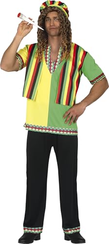 FIESTAS GUIRCA GUI79412 JAMAIkanisches Kostüm für Erwachsene T-M Mützen, Masken und Partyzubehör, bunt, Mediano FIESTAS GUIRCA GUI79412 JAMAIkanisches Kostüm für Erwachsene T-M Mützen, Masken und Partyzubehör, bunt, Mediano von FIESTAS GUIRCA
