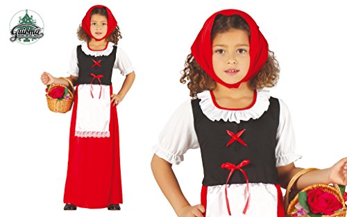 GUIRMA, S.A. Rosalia Bauernkostüm für Mädchen S1-(5/6 Jahre) von GUIRMA, S.A.