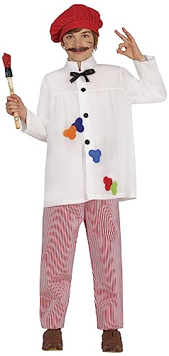 FIESTAS GUIRCA Genialer Maler Karneval Kostüm Mädchen oder Jungen – Künstler Faschings Kostüm Kinder Jungen & Mädchen 7-9 Jahre FIESTAS GUIRCA Genialer Maler Karneval Kostüm Mädchen oder Jungen – Künstler Faschings Kostüm Kinder Jungen & Mädchen 7-9 Jahre von FIESTAS GUIRCA