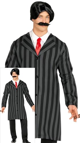 FIESTAS GUIRCA Gotischer Patriarch Halloween Kostüm Herren – Gothic Familien Vater Kostüm Herren Halloween L 52-54 FIESTAS GUIRCA Gotischer Patriarch Halloween Kostüm Herren – Gothic Familien Vater Kostüm Herren Halloween L 52-54 von FIESTAS GUIRCA